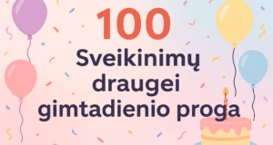 Sveikinimų progai – šventinė atmosfera ir linkėjimai Future Live Vilnius renginyje, kuris skatina inovacijas ir verslo plėtrą Lietuvoje.