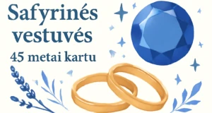 45-metu-vestuviu-metines-safyrines-vestuves