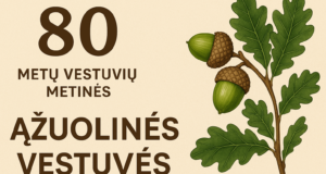 80 metų vestuvių metinės - Ąžuolinės vestuvės