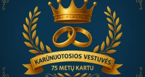 Karunuotosios vestuves – 75 metines