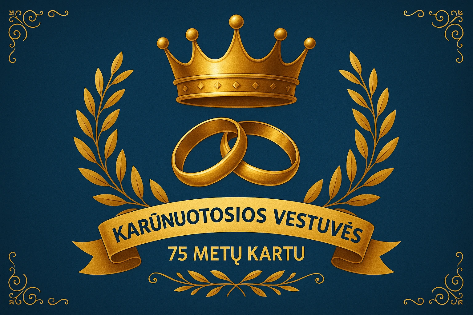 Karunuotosios vestuves – 75 metines
