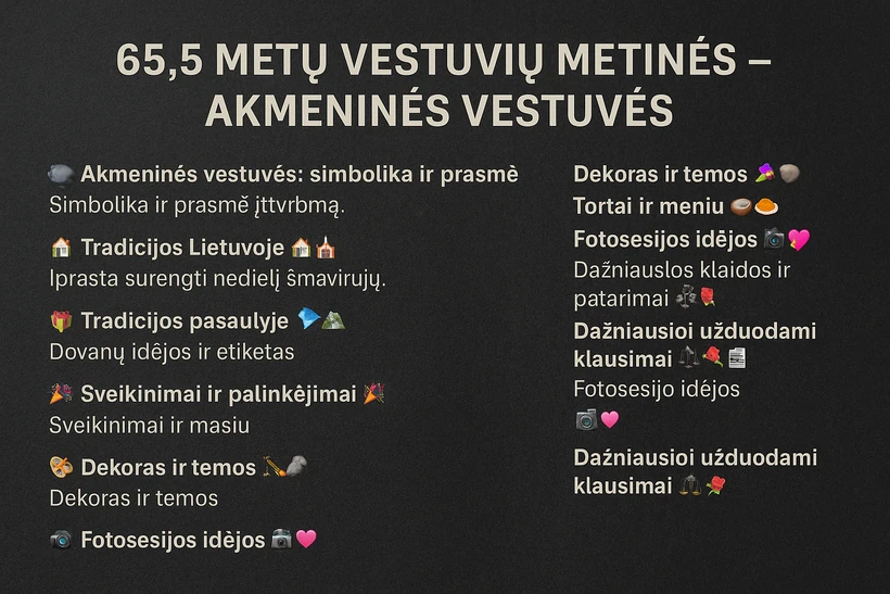 Darbų tradicijos Lietuvoje ir pasaulyje, senovinės vestuvių ir akmeninės vestuvės, dekoracijos, tortai, fotosesijos idėjos, vestuvių apdaila Vilniuje, renginiai Lietuvoje, originalios vestuvių mintys.