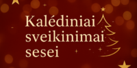 kalediniai sveikinimai sesei