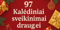 97 Kalėdiniai sveikinimai draugei