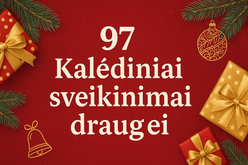 97 Kalėdiniai sveikinimai draugei