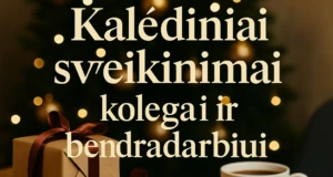 Kalėdiniai sveikinimai kolegai ir bendradarbiui