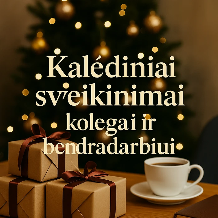 Kalėdiniai sveikinimai kolegai ir bendradarbiui