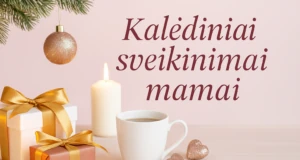 kalėdiniai sveikinimai mamai