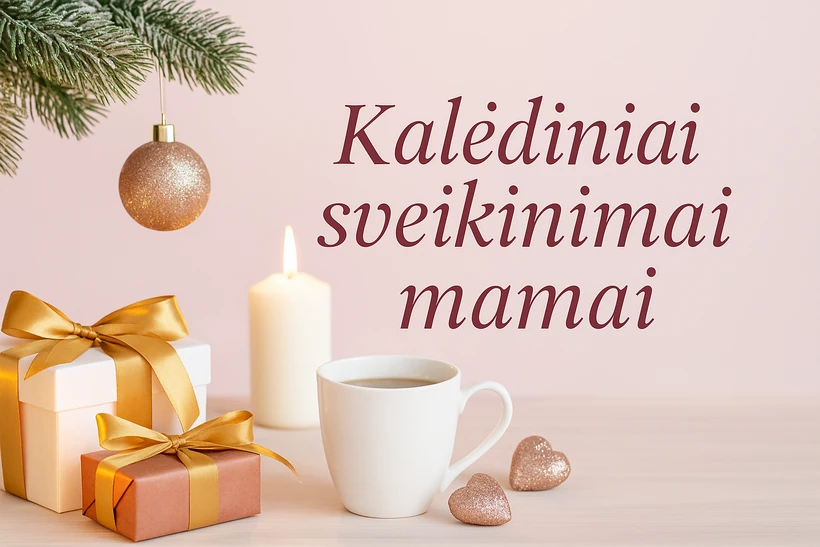 kalėdiniai sveikinimai mamai