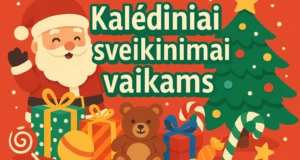 Kalėdiniai sveikinimai vaikams