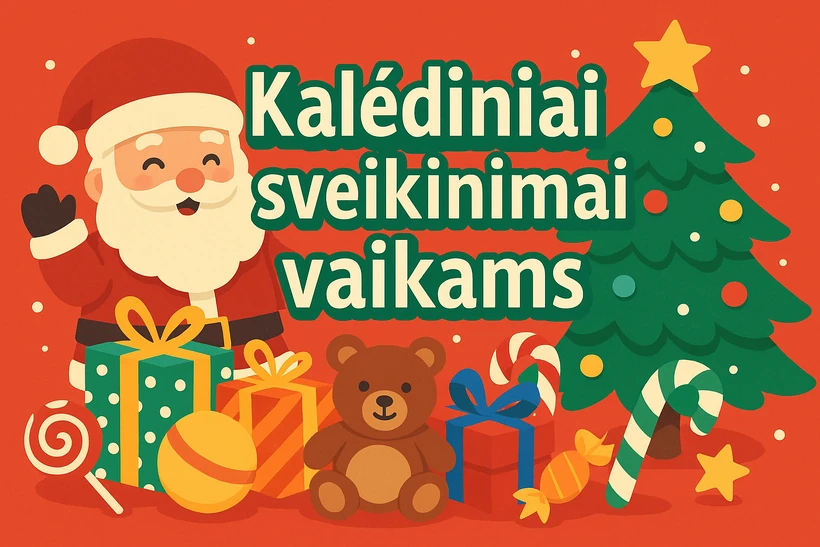 Kalėdiniai sveikinimai vaikams