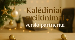 Kalėdiniai sveikinimai verslo partneriui