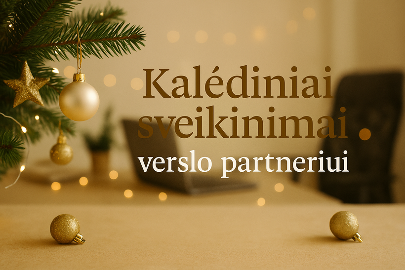 Kalėdiniai sveikinimai verslo partneriui