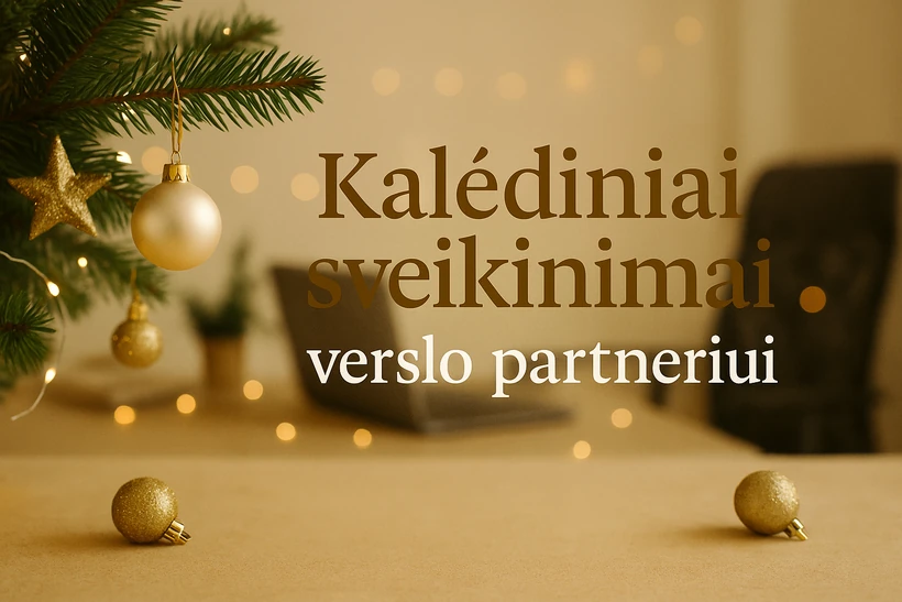 Kalėdiniai sveikinimai verslo partneriui
