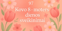 Moters dienos sveikinimai
