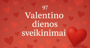 Valentino dienos sveikinimai
