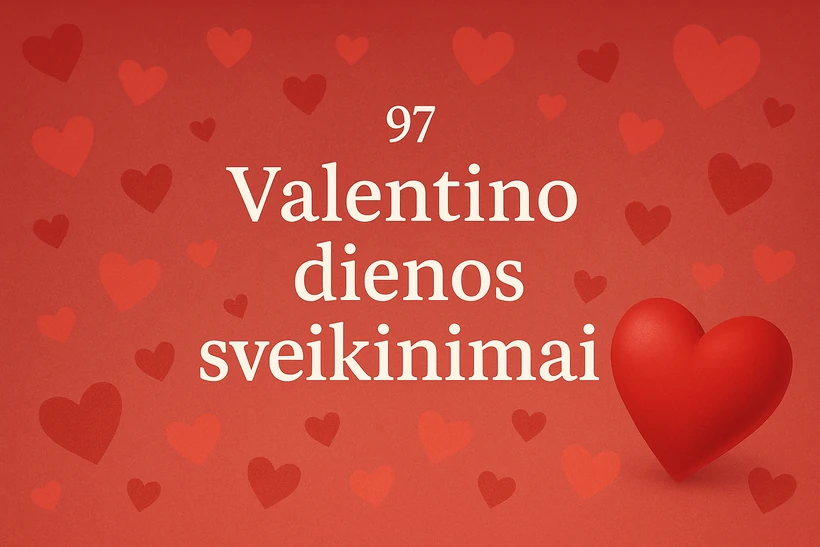 Valentino dienos sveikinimai