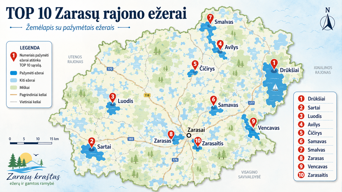 Zarasų ežerai